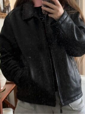 Leather Jacket vintage(90s)
